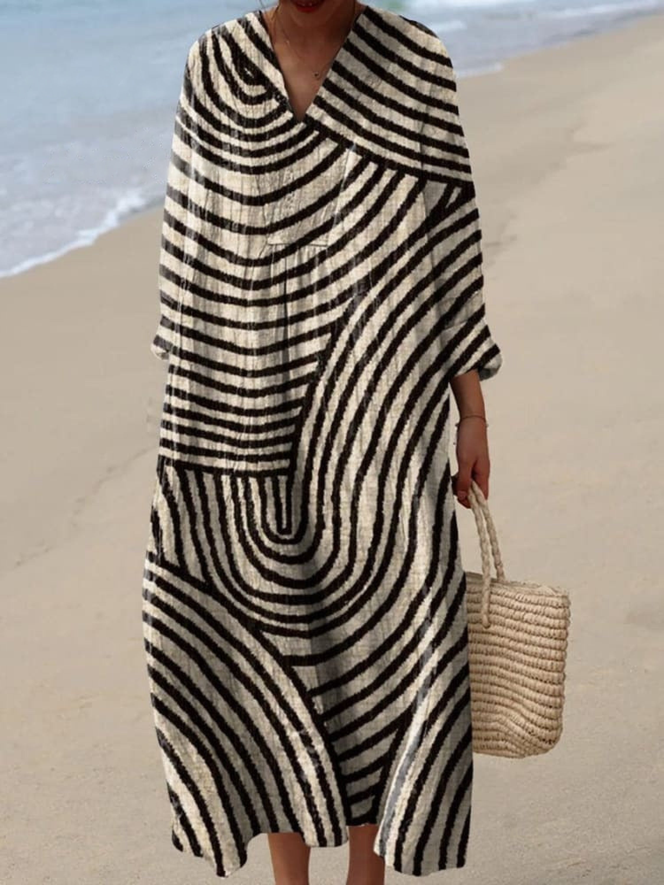 Jinte – Robe à motifs
