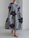 RAFFAELLA | Robe longue fleurie