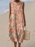 Robe Midi Beth™ avec Motifs Floraux