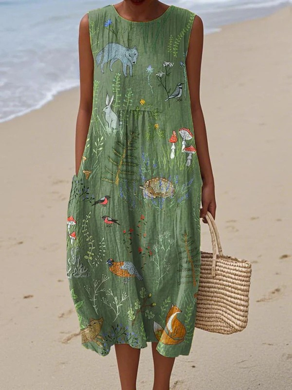 Robe mi-longue Hope™ Woodland