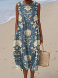 Robe mi-longue bohème Belle™