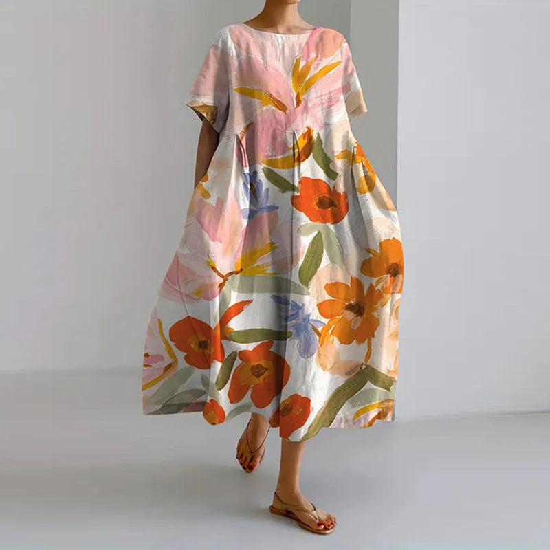 VALENTINA | Robe d'été à imprimé floral