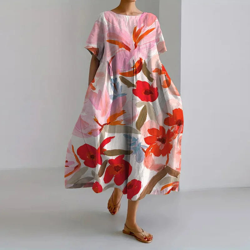 VALENTINA | Robe d'été à imprimé floral
