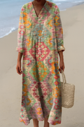 Virginia – Robe d'été à motif imprimé
