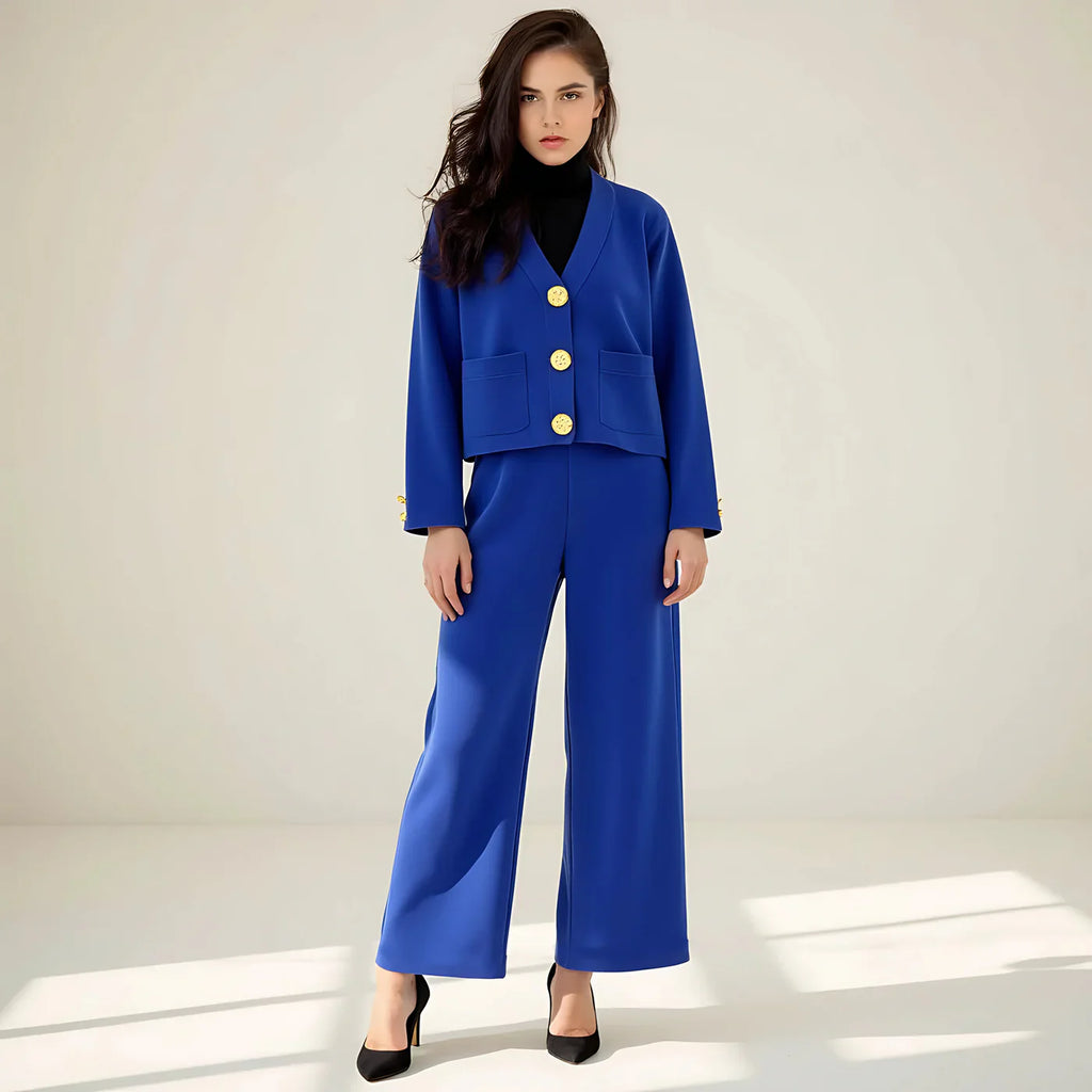 The Silla Suit — Clay Two-Piece Set