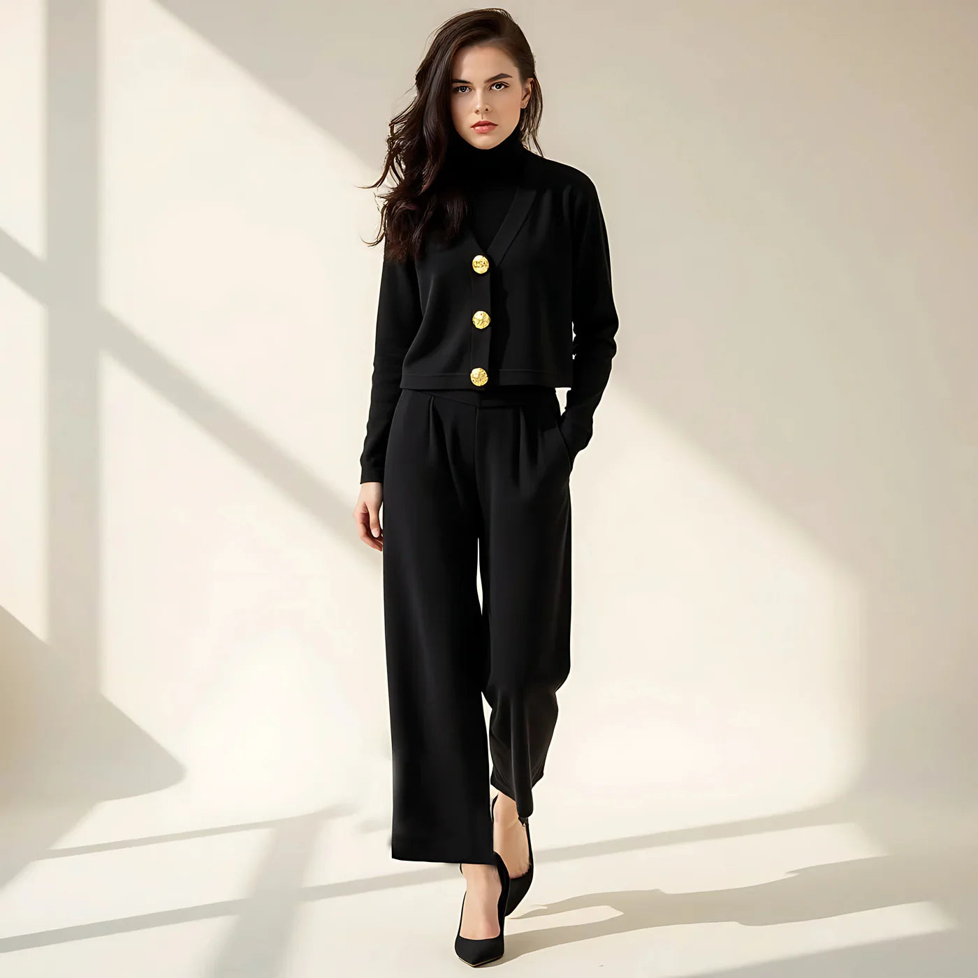 The Silla Suit — Clay Two-Piece Set