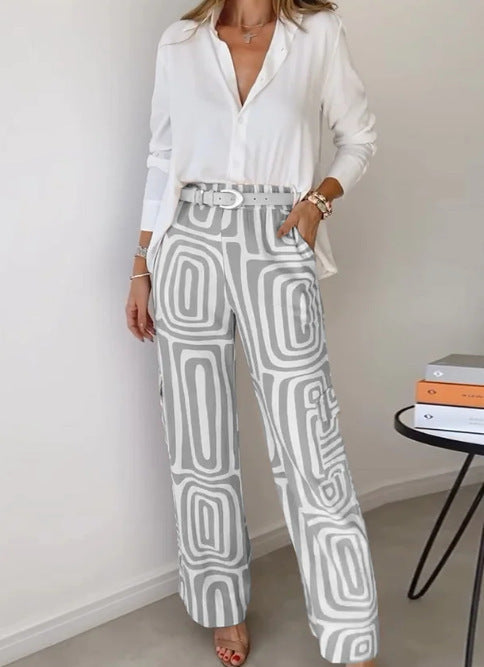 Tova Set — Clay Abstract Two-Piece
