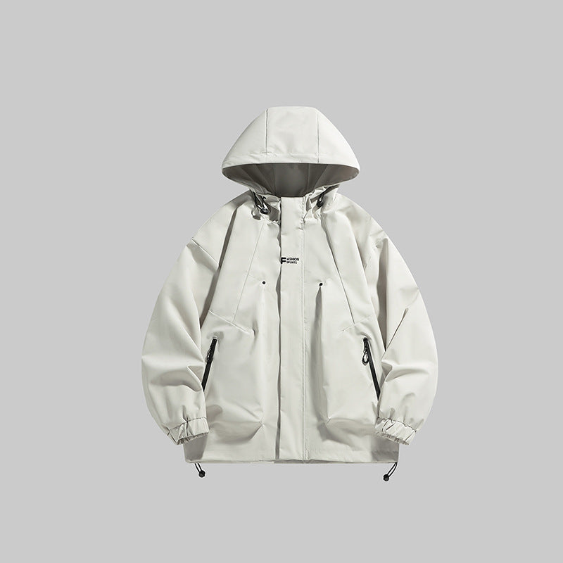Tova Shield — Midnight Hooded Jacket