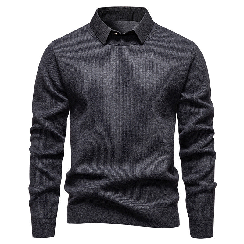 The Cael Knit — Ash Collar