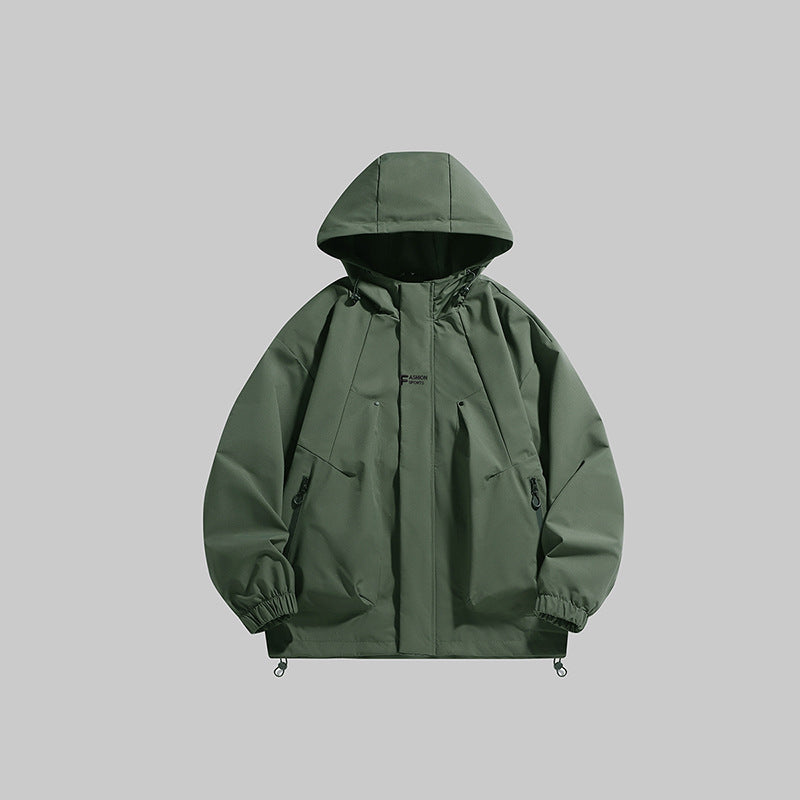 Tova Shield — Midnight Hooded Jacket