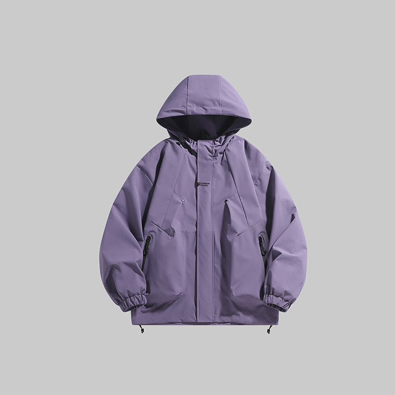 Tova Shield — Midnight Hooded Jacket