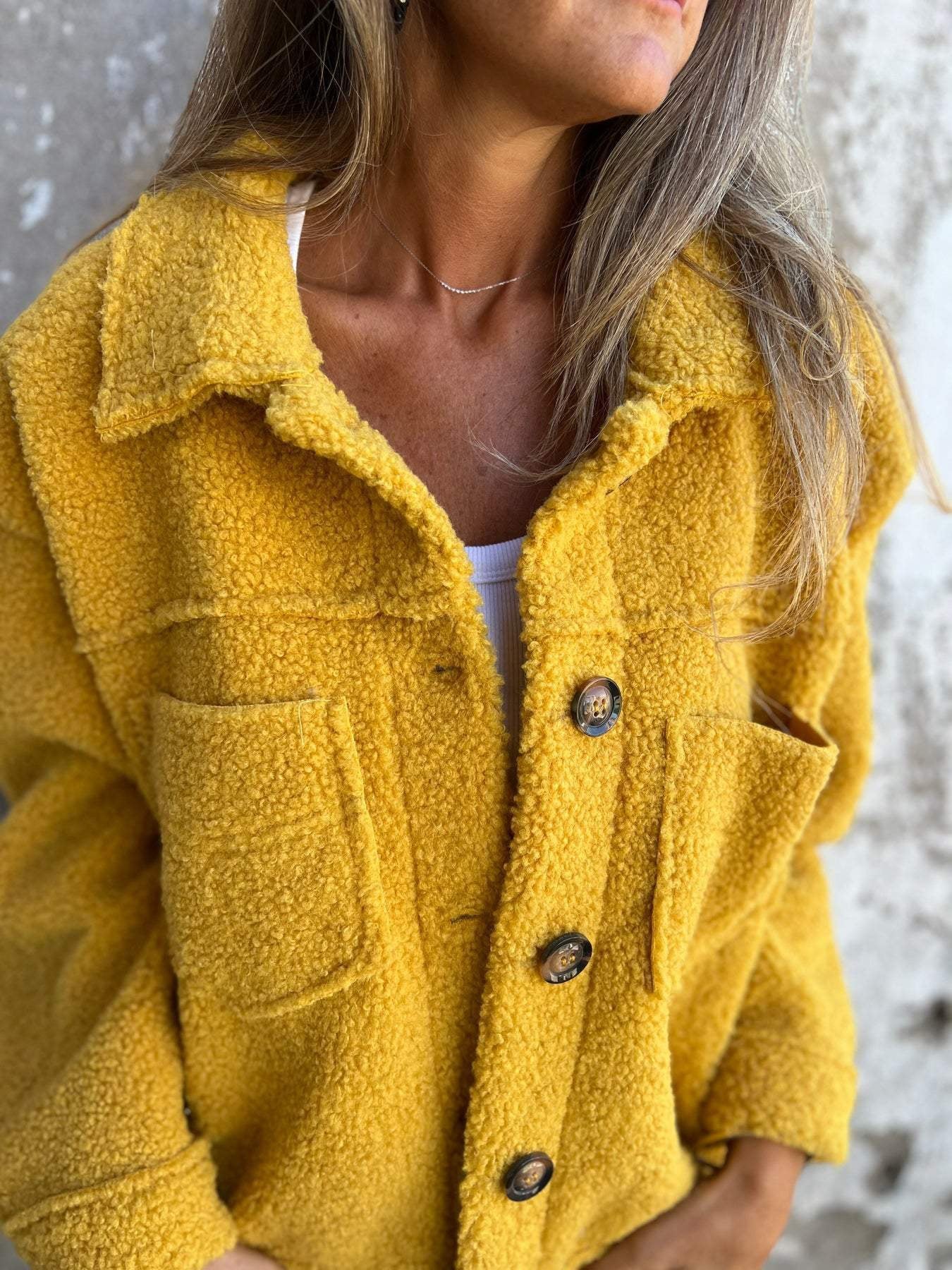 The Selina — Moss Fleece Jacket