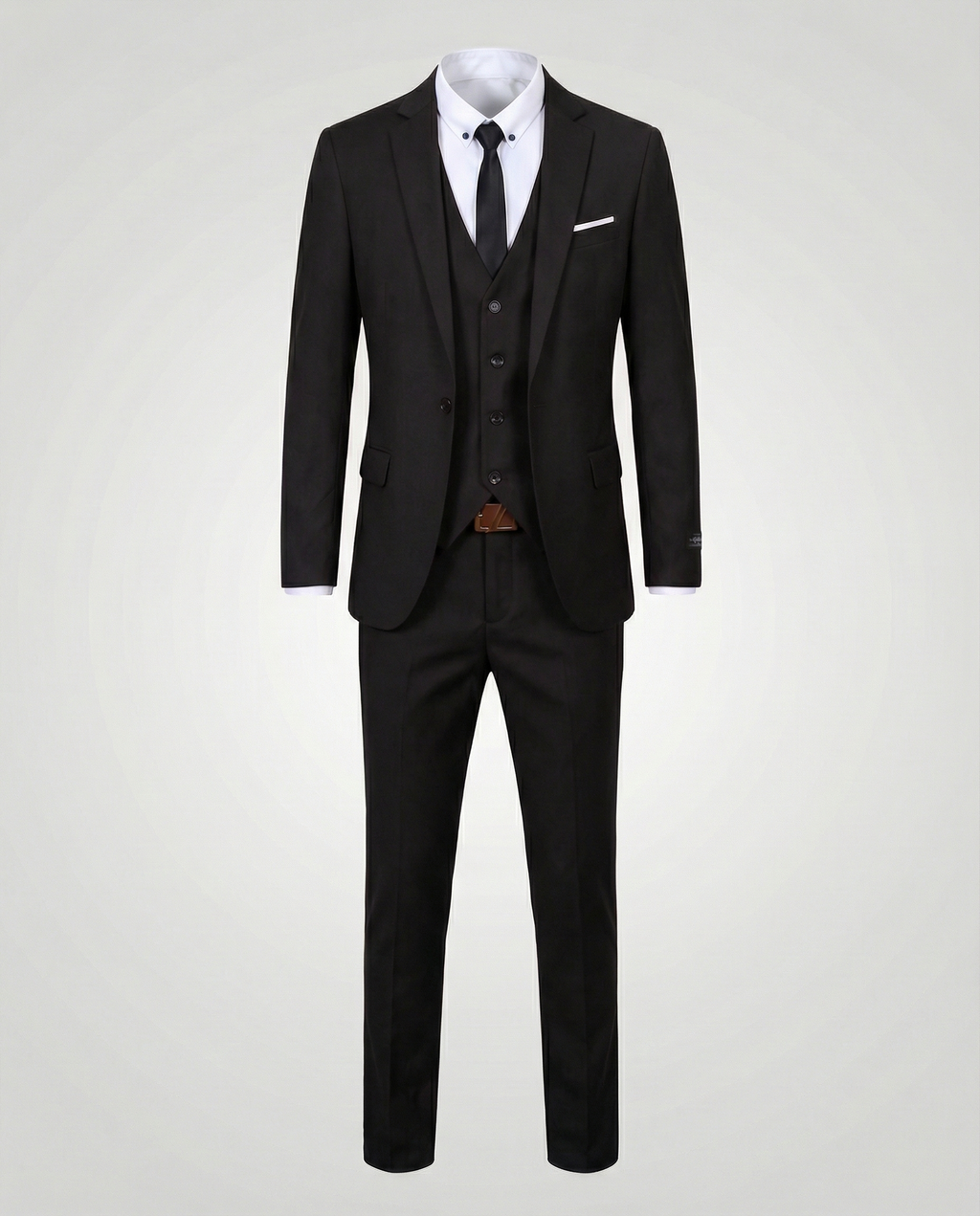 The Lyric — Crimson 3-Piece Suit
