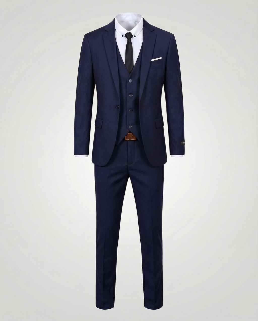 The Lyric — Crimson 3-Piece Suit