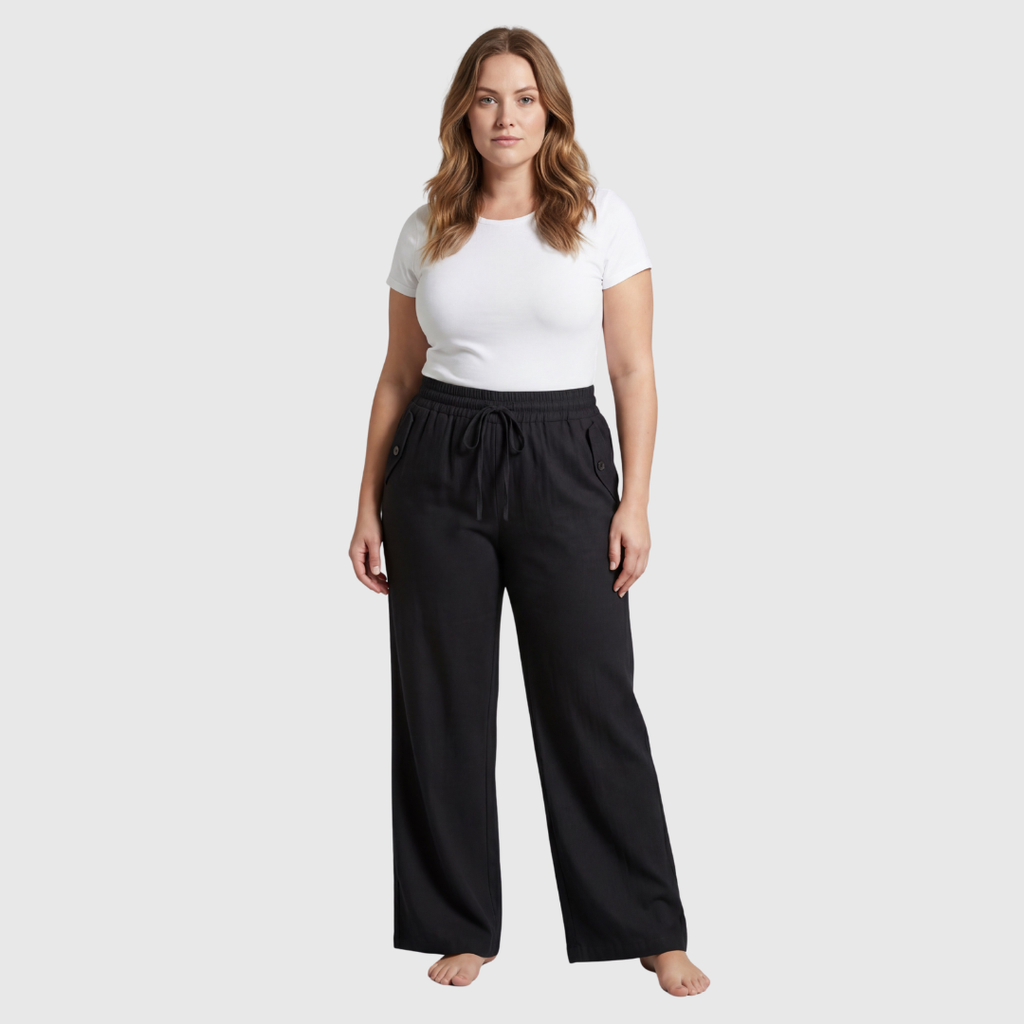 The Sylva Lounge Pant — Moss Crepe