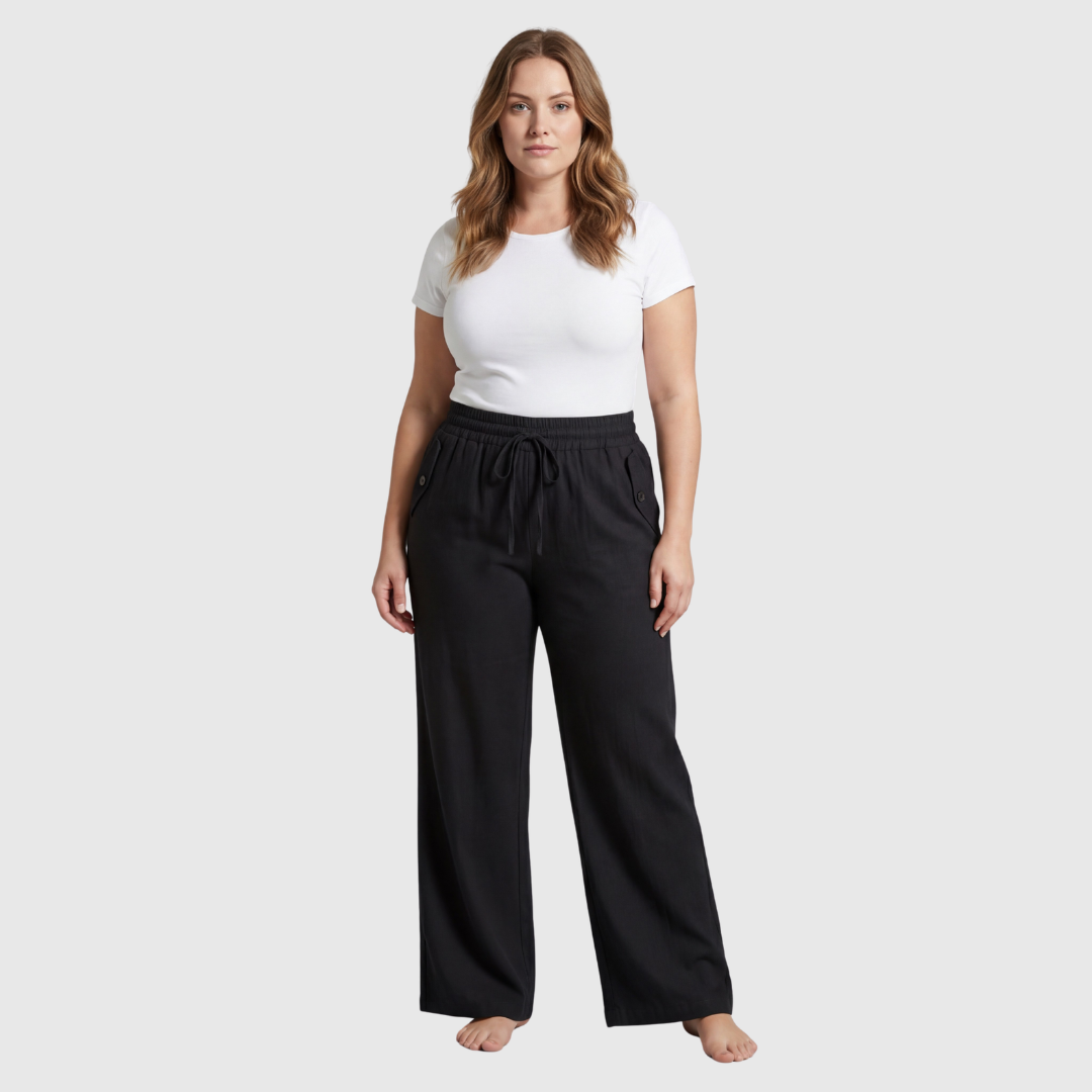 The Sylva Lounge Pant — Moss Crepe