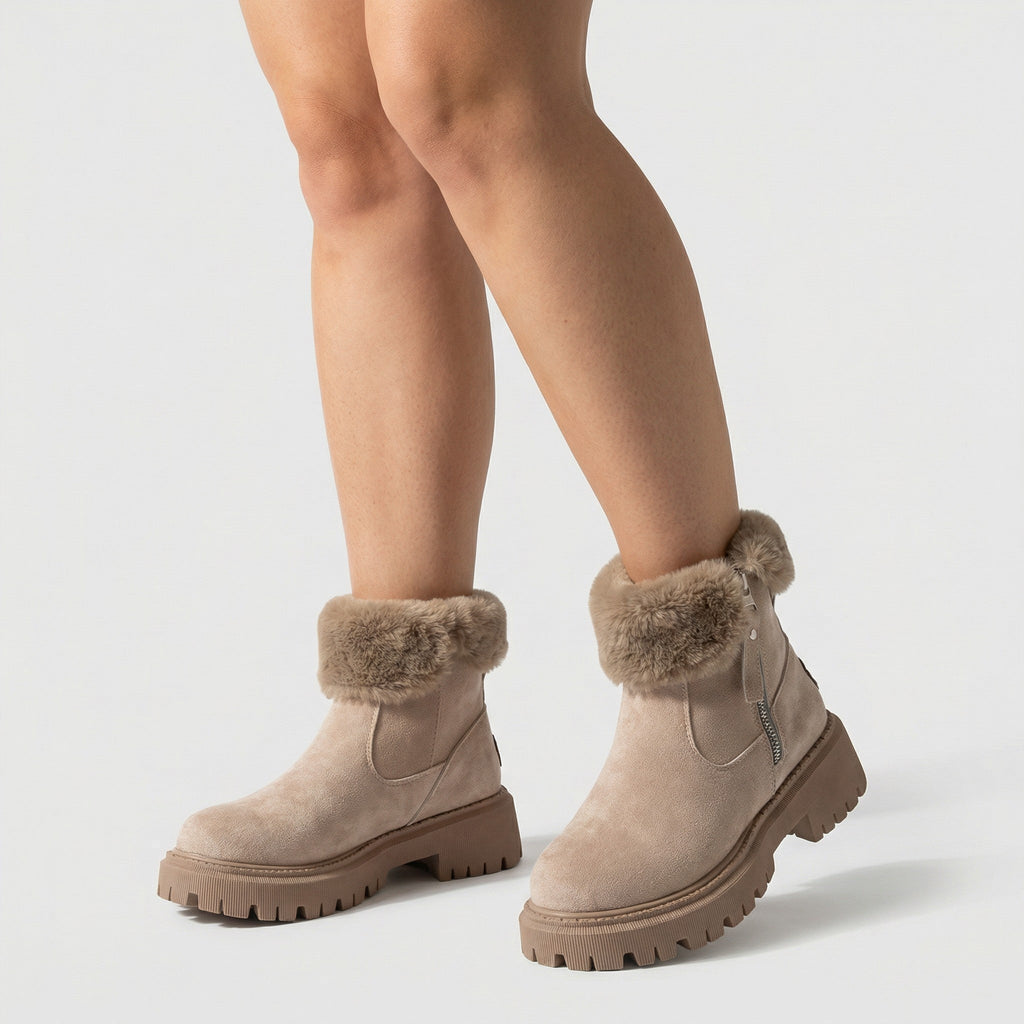 The Eira — Shearling-Lined Ankle Boot