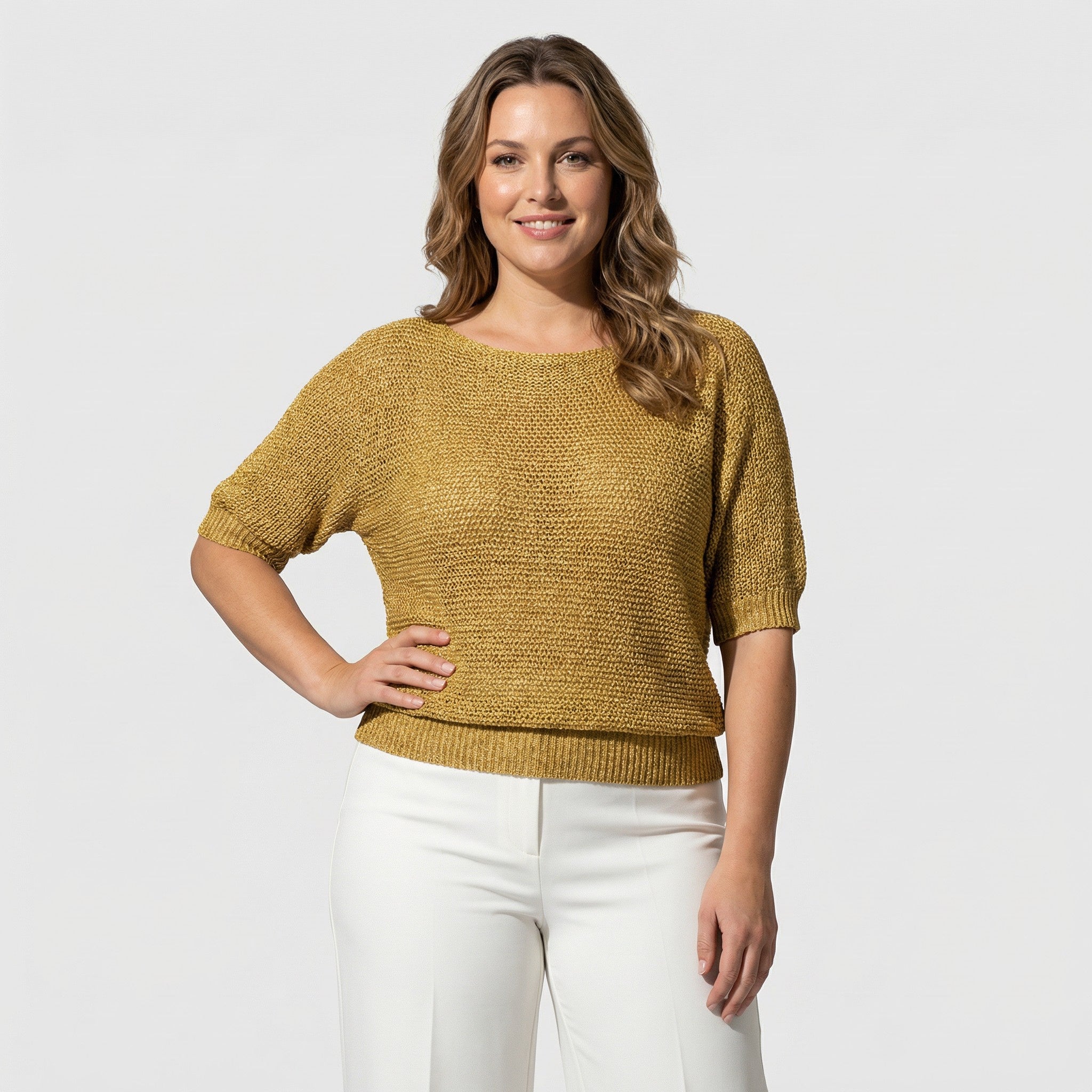 The Kaelen Knit — Marigold