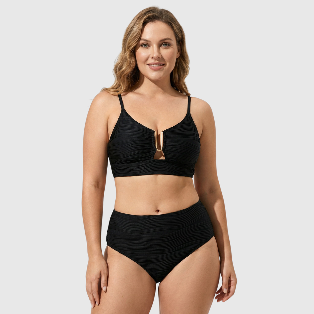 Kaida Cutout Bikini — Onyx