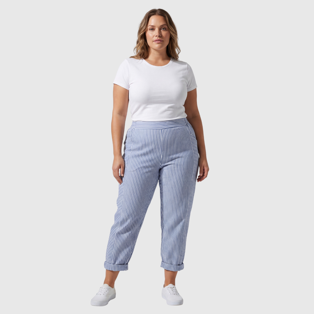 The Cael — Midnight Slim Oxford Pants