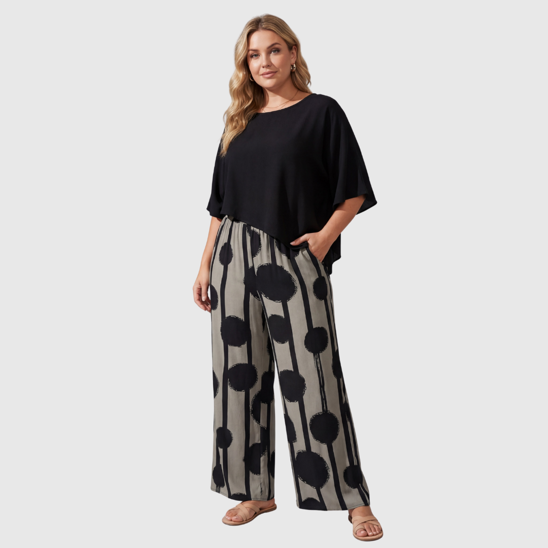 The Tova Set — Mist Abstract Two-Piece