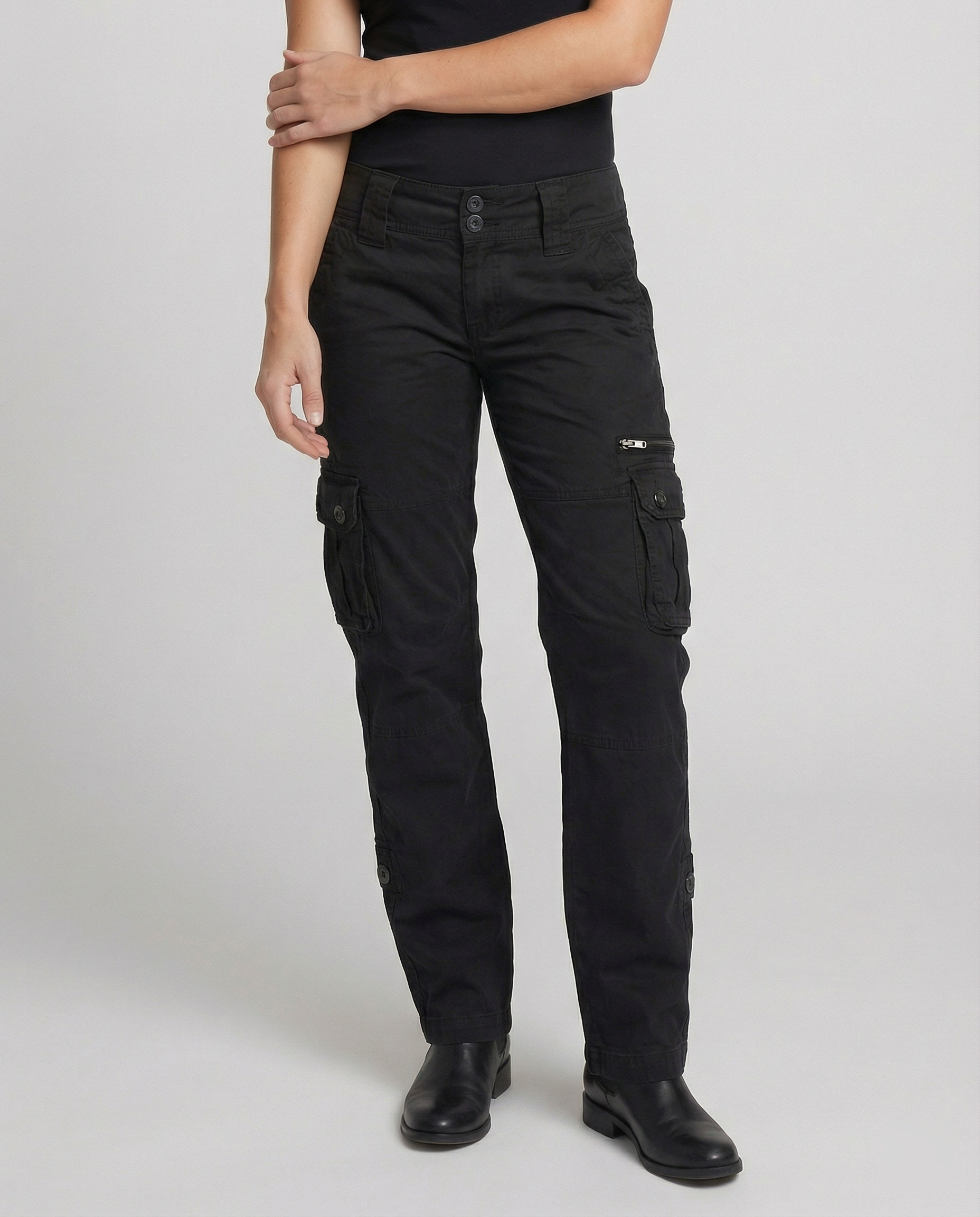 Paloma Cargo — Onyx Utility Pants