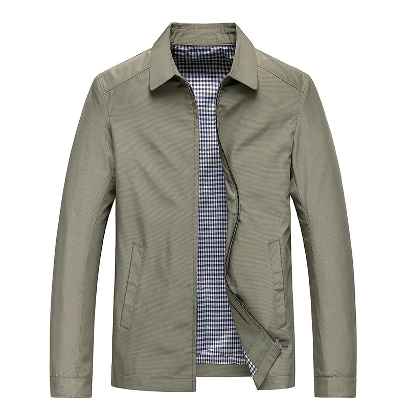 The Cael Zip Jacket — Midnight