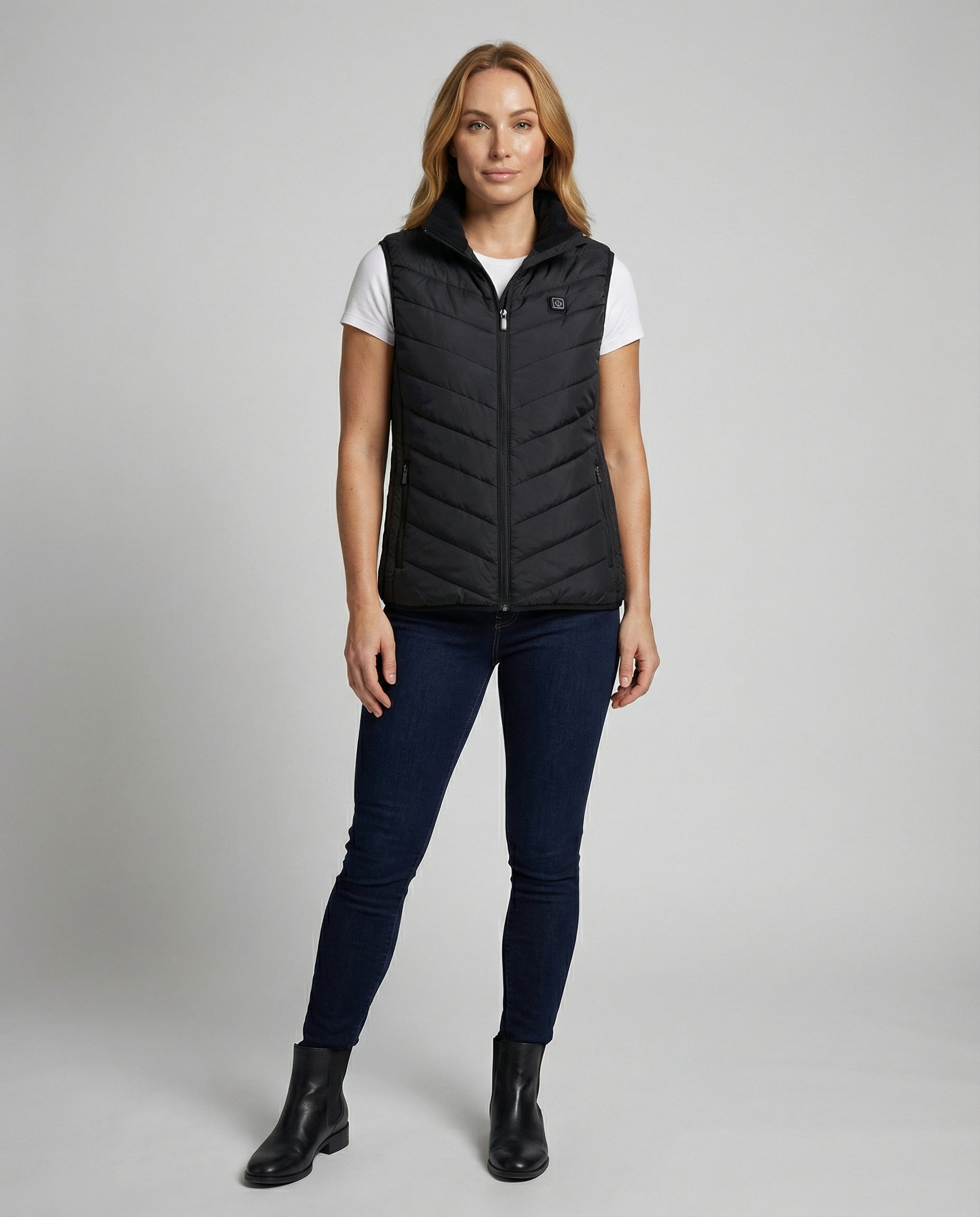 Tova Heated Vest — Midnight