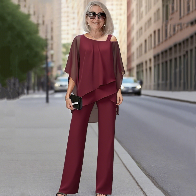 The Liora Set — Midnight Chiffon