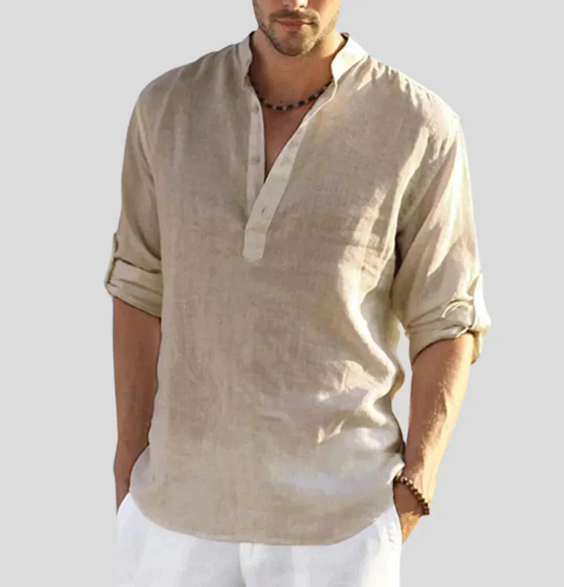 The Alden — Crisp Linen Shirt