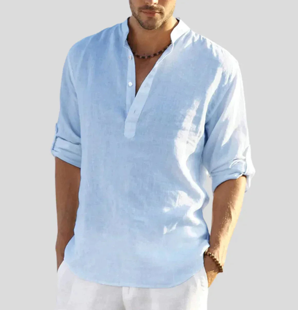 The Alden — Crisp Linen Shirt