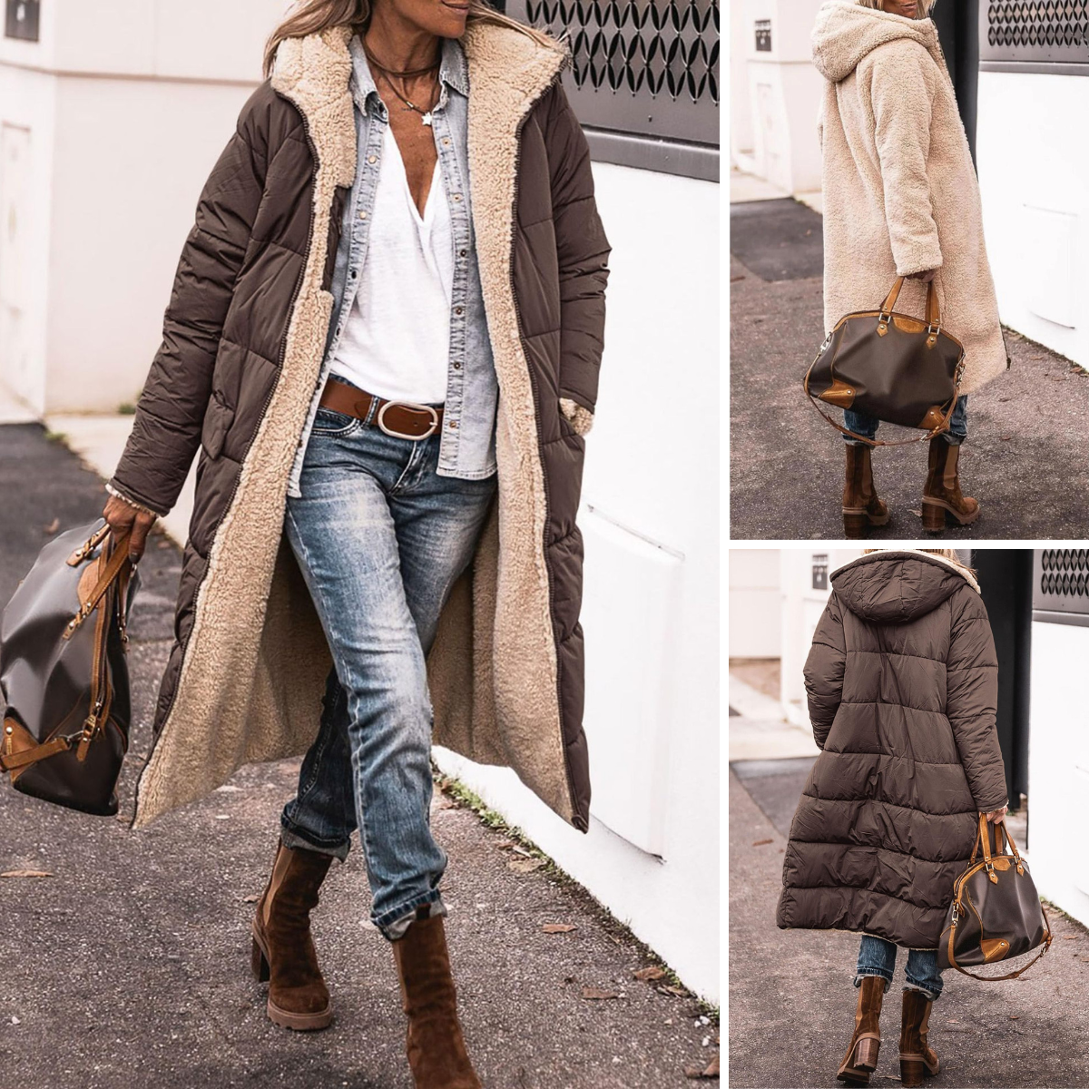 The Luca — Reversible Puffer Coat