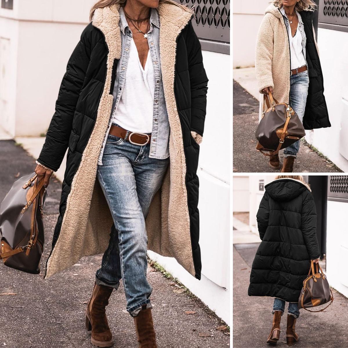 The Luca — Reversible Puffer Coat