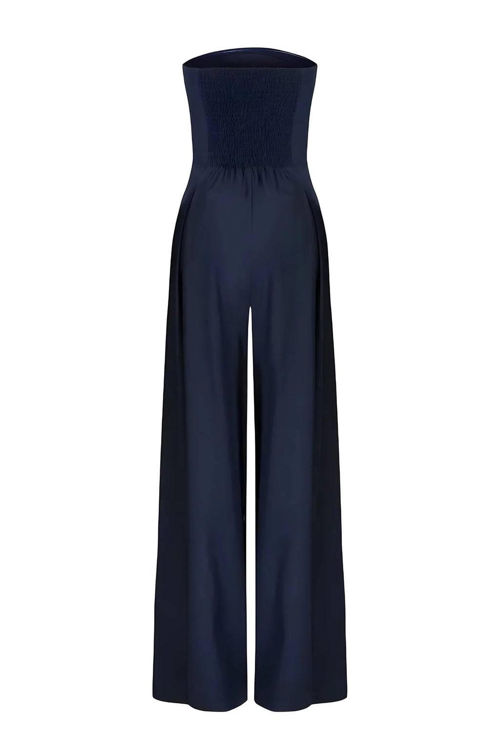 The Kyra Strapless — Midnight Jumpsuit