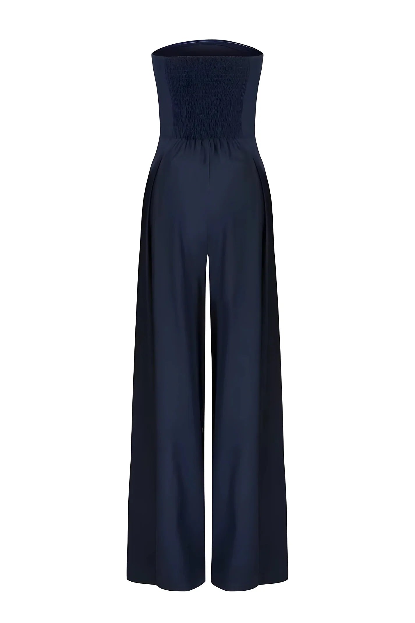 The Kyra Strapless — Midnight Jumpsuit