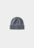 Bonnet d'hiver en cachemire gris clair