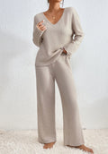 Elara Rib Set — Sandstone
