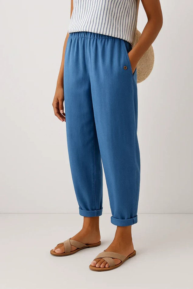 Stella | Pantalon en lin intemporel