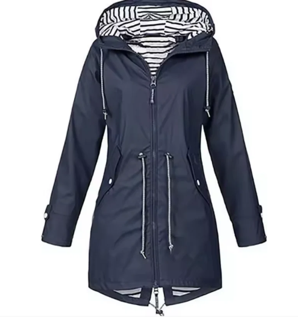 The Sora — Midnight Hooded Parka