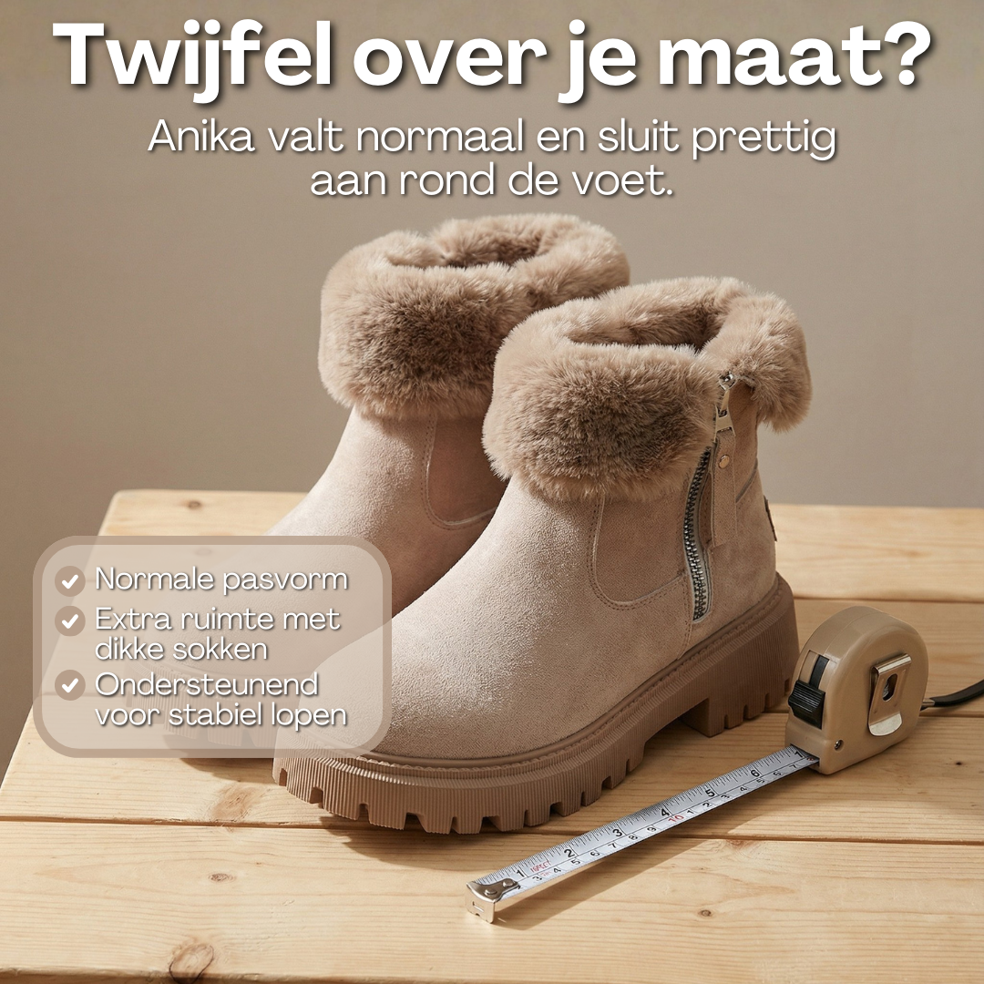 The Eira — Shearling-Lined Ankle Boot