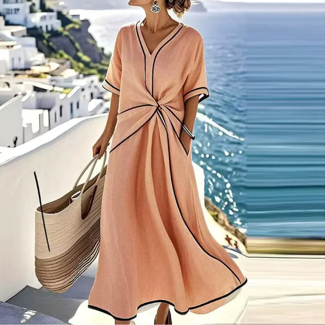 Moria™ - Robe élégante avec taille affinante et style prêt pour la fête