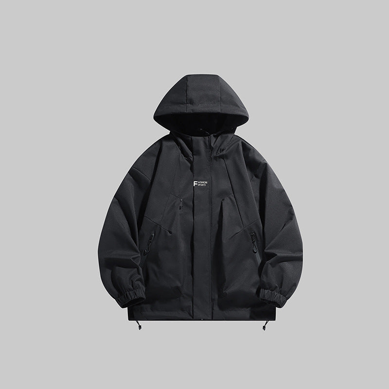 Tova Shield — Midnight Hooded Jacket