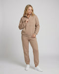 Elsie Tracksuit Set — Moss Fleece