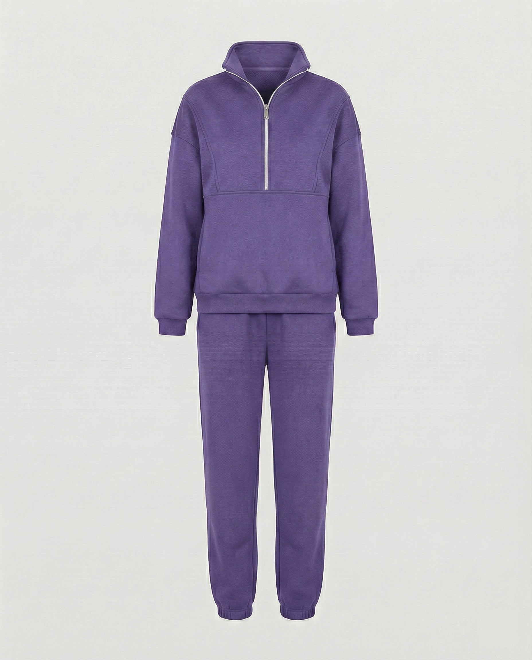 Elsie Tracksuit Set — Moss Fleece