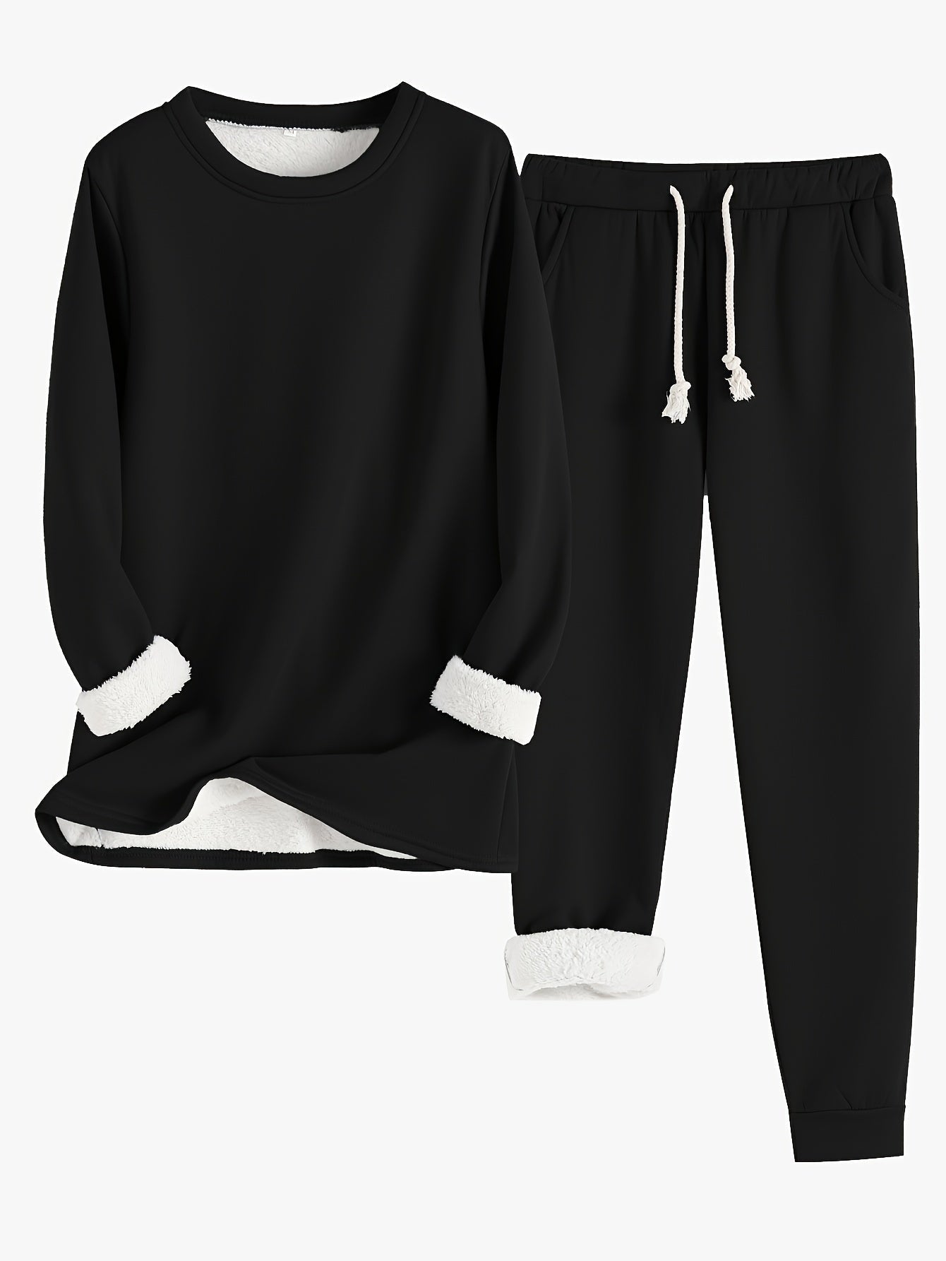 Hailey | Ensemble douillet doublé en polaire