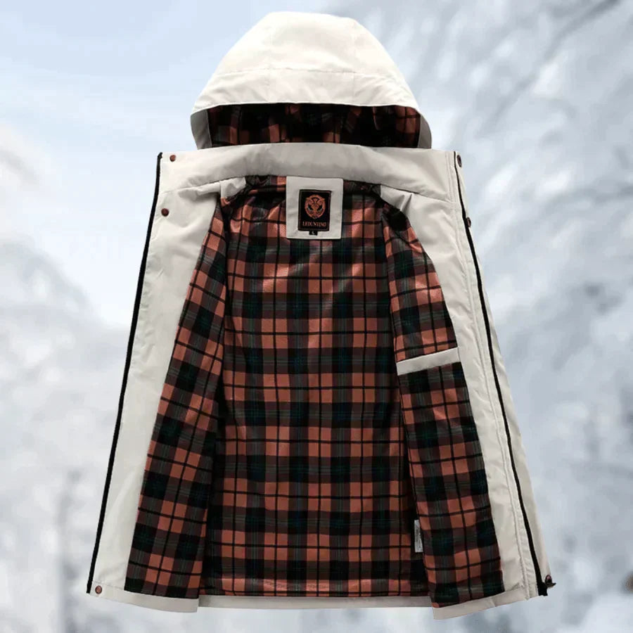 Kyro Parka — Bone, Moss & Ember