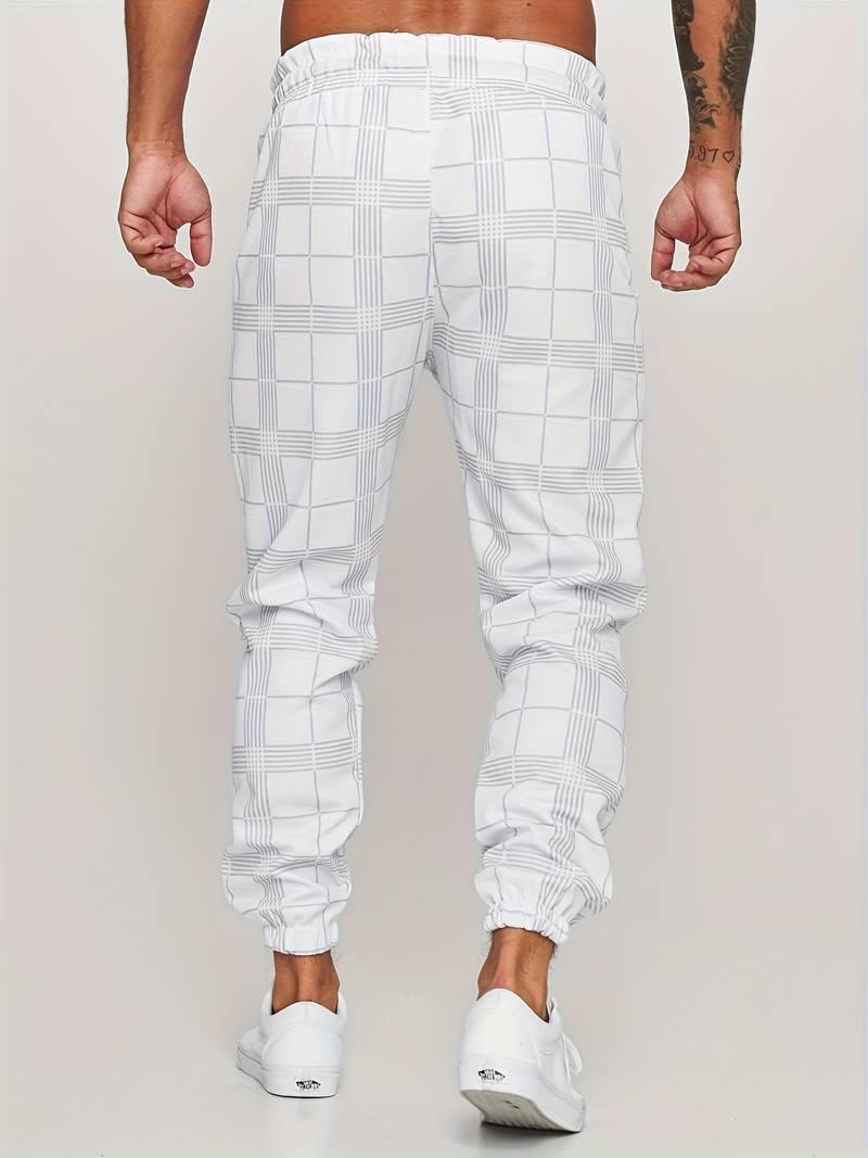 Anton Jogger — Storm Plaid