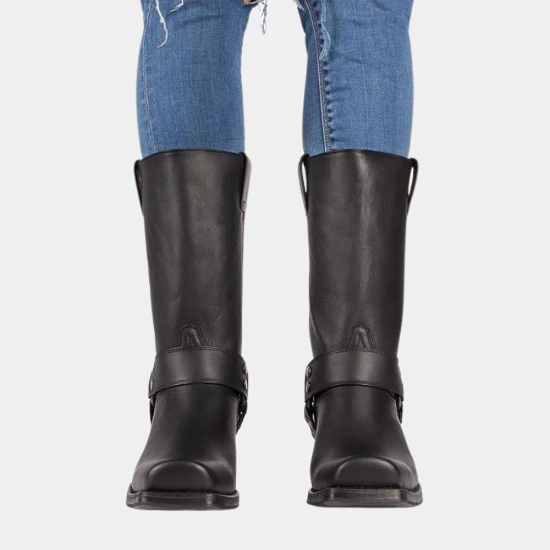 Rafe — Dark Saddle Cowboy Boots