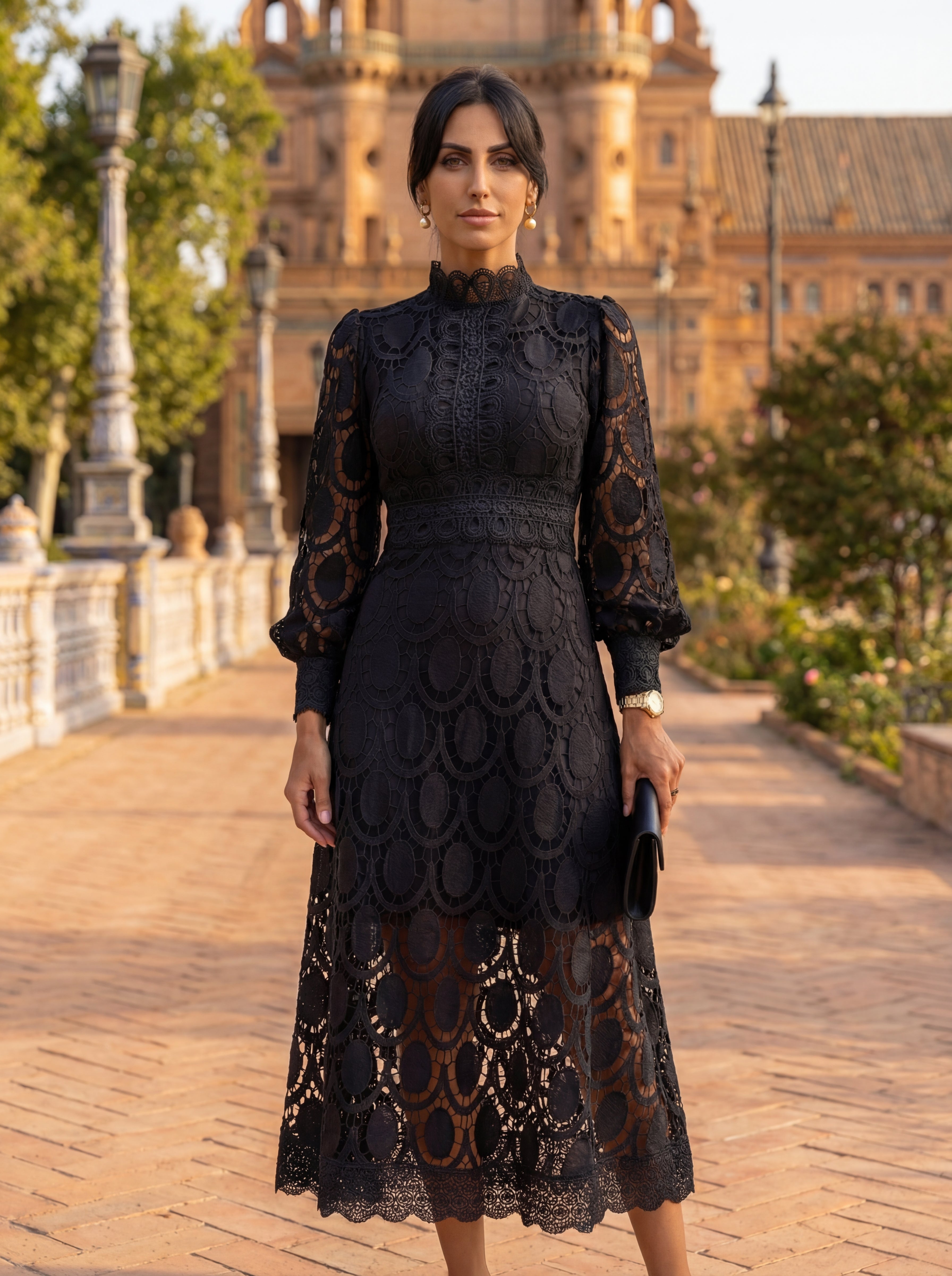 Robe Élégante en Soie Carmona – Maison Claire et Sylvie