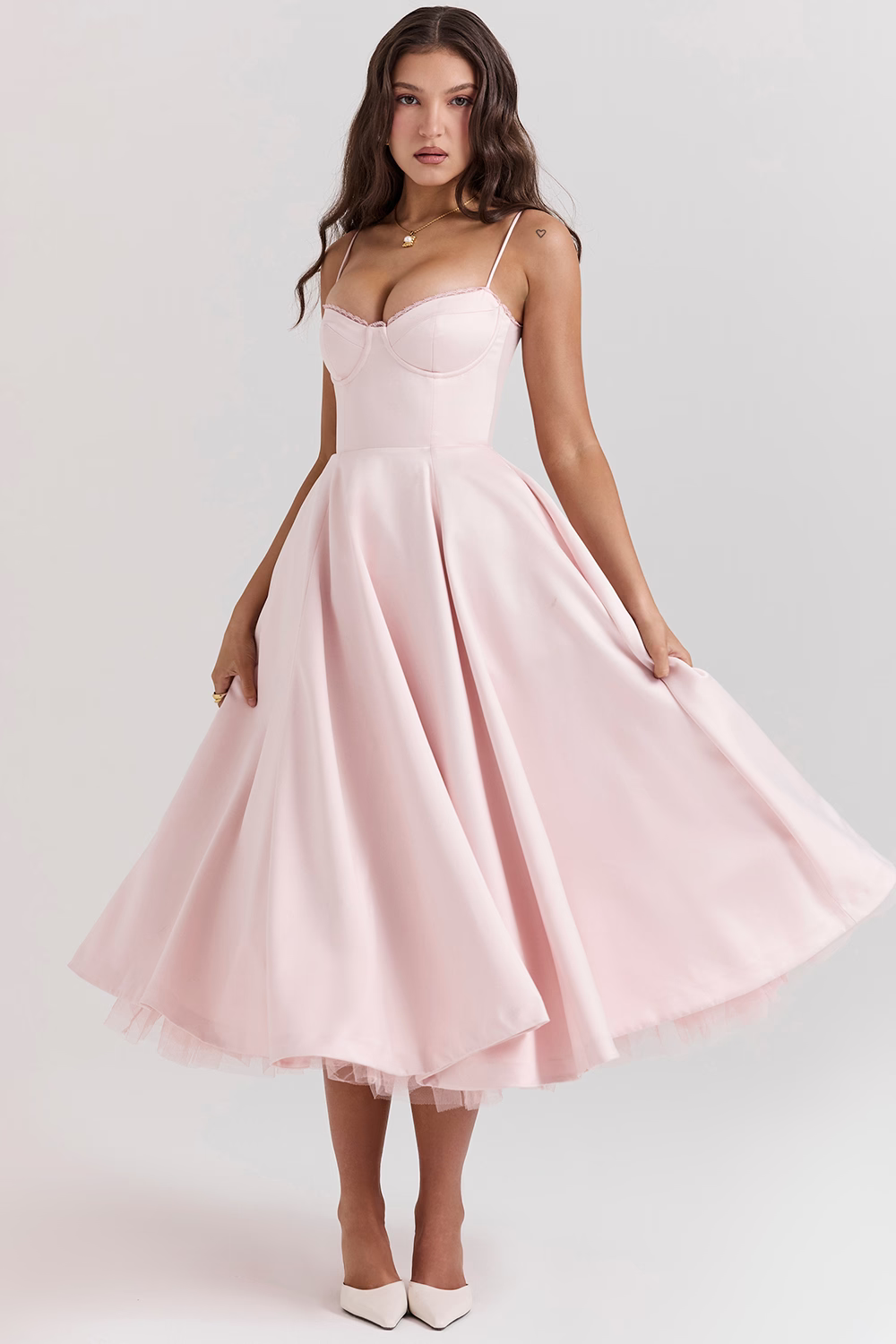 The Elara Ballgown — Ocean Depths
